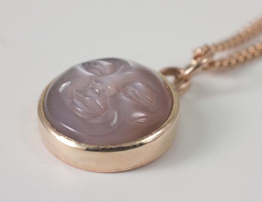 Gold Moonstone Necklace Gold Moonstone Necklace